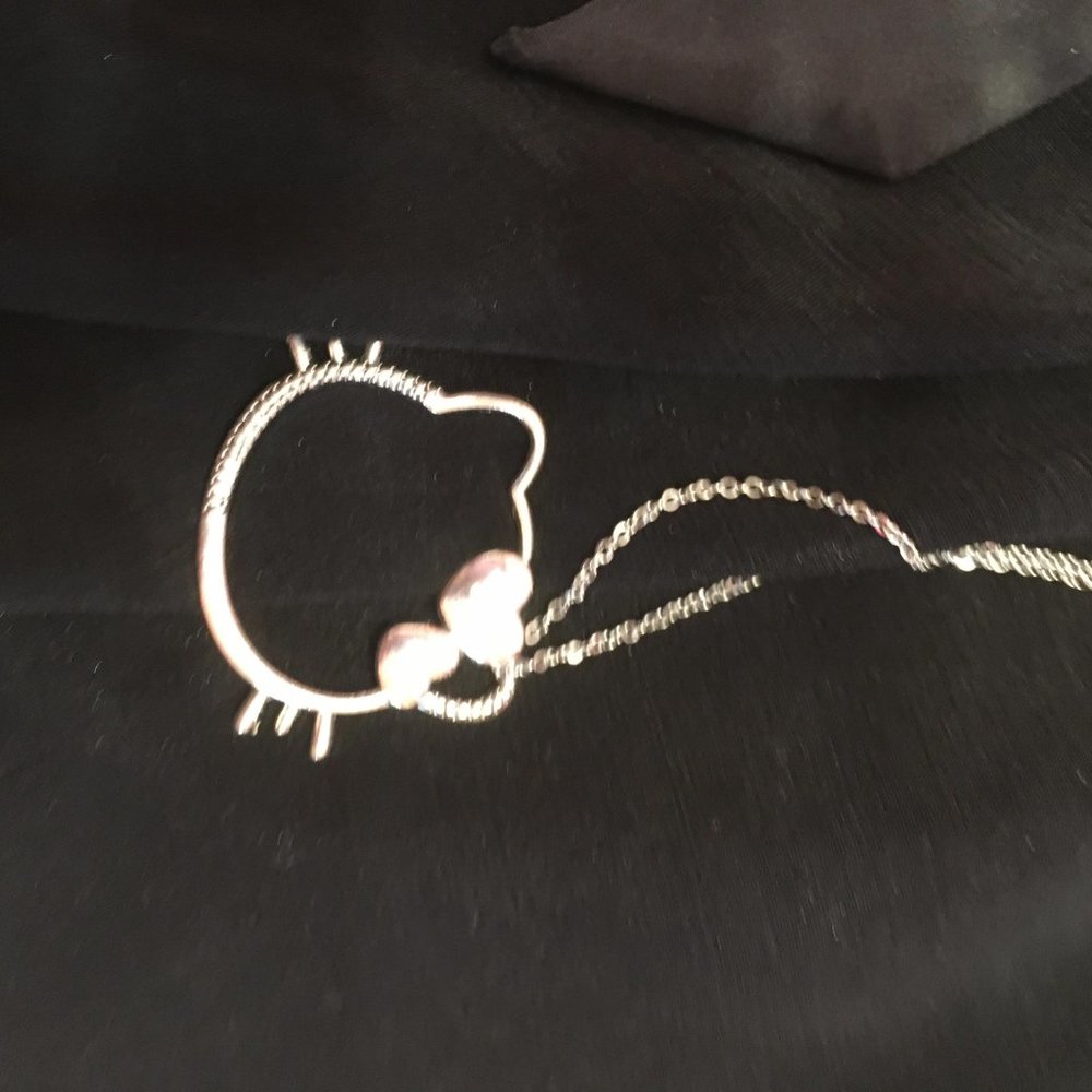 ADORABLE baby doll hello kitty  lingere set and matching necklace set! - Picture 15 of 17